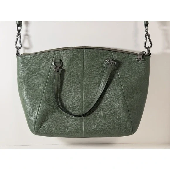 Coach, Prairie satchel, polished pebble leather, Green - Picture 2 of 8